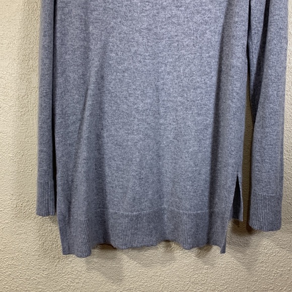 Peck & Peck Sweater Gray with Giraffe Design M 100% Cashmere SOFT - Picture 10 of 12